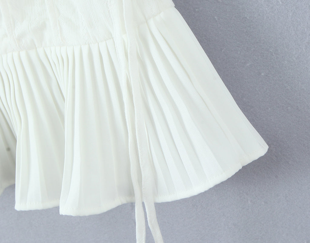 The White Camisole Dress