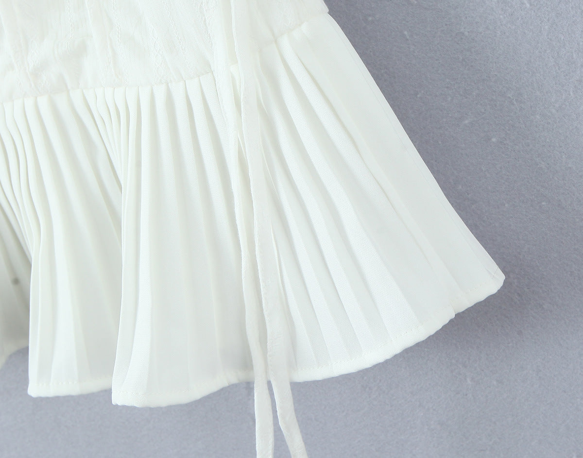 The White Camisole Dress