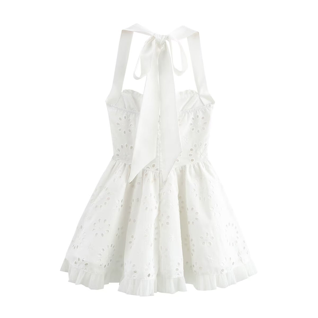 The White Pixie Dress