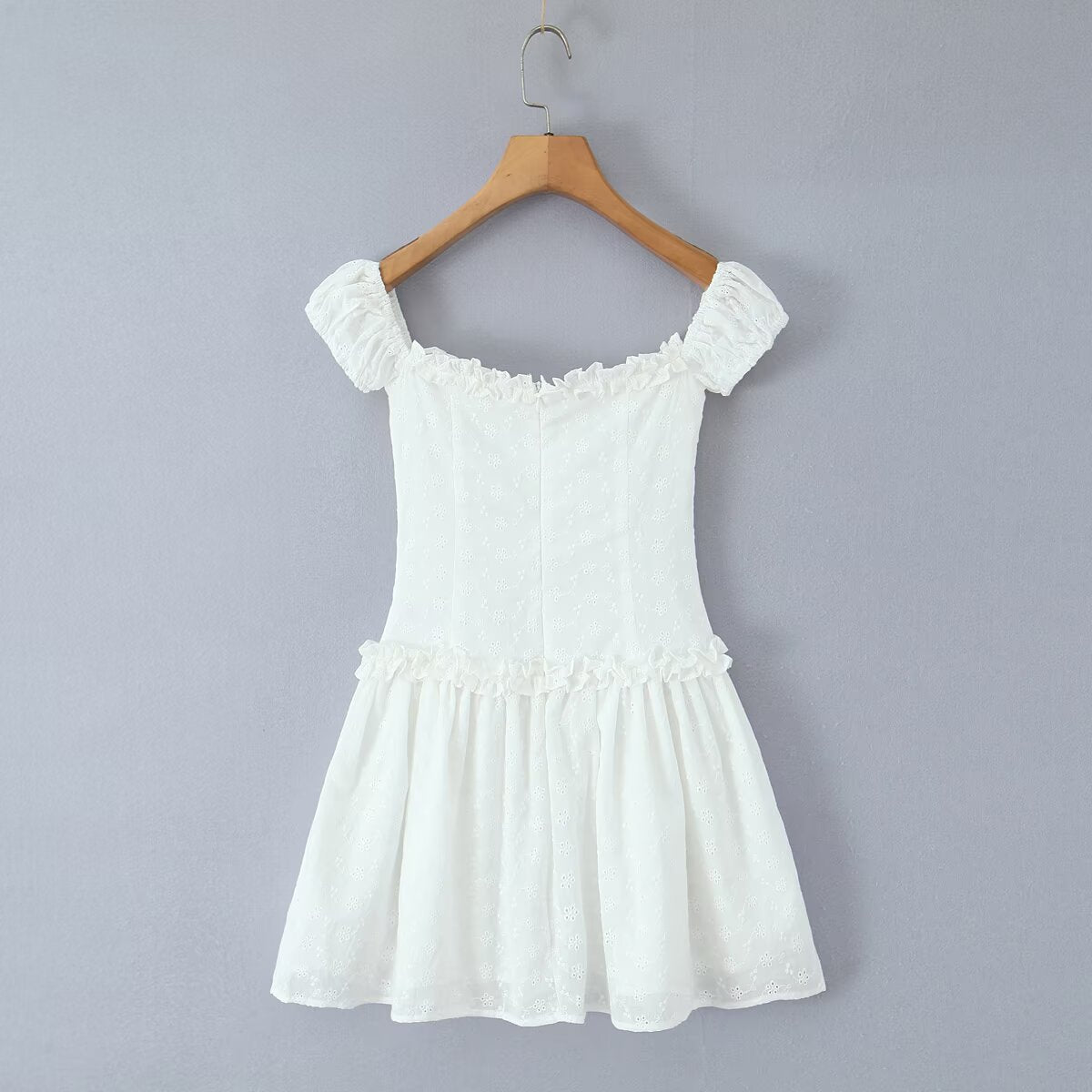 The White Cinched Dress