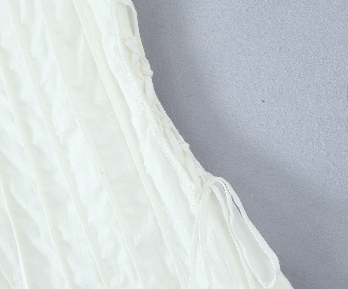 The White Camisole Dress