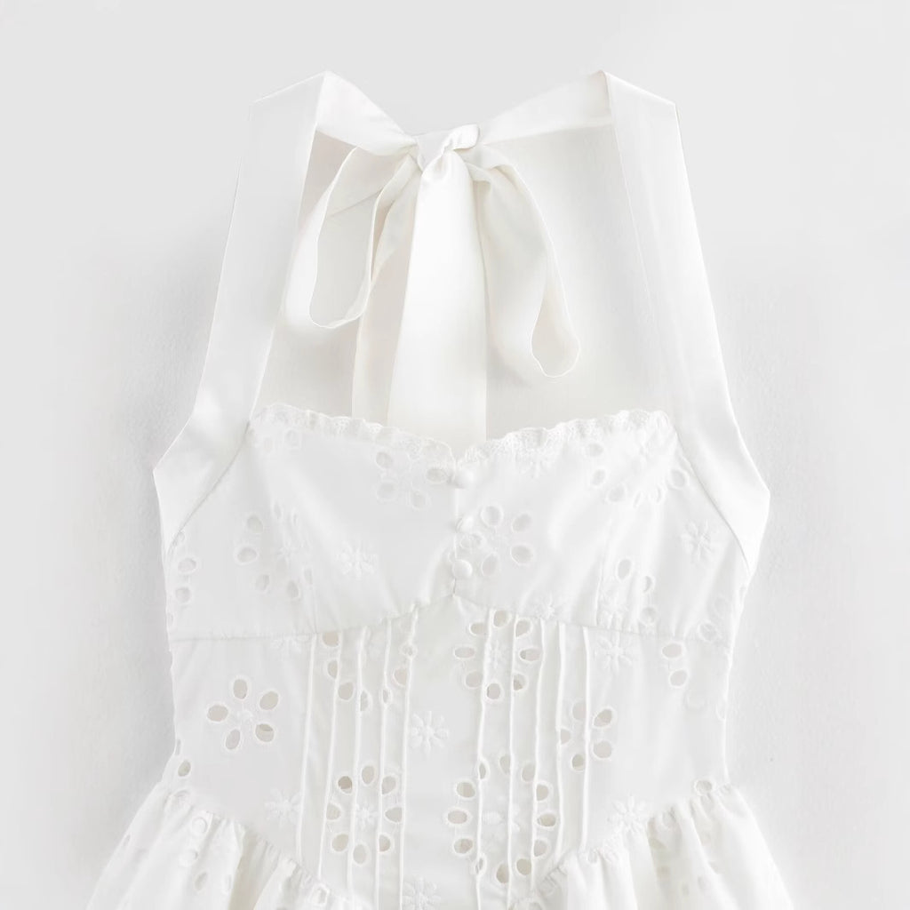 The White Pixie Dress