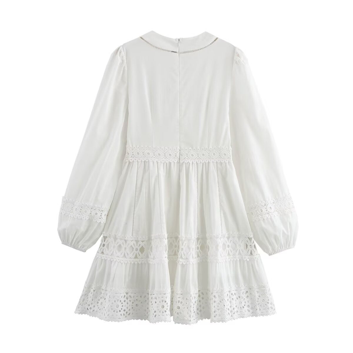 The White Patchwork Dress