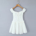 The White Cinched Dress