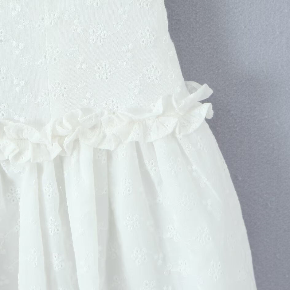 The White Cinched Dress
