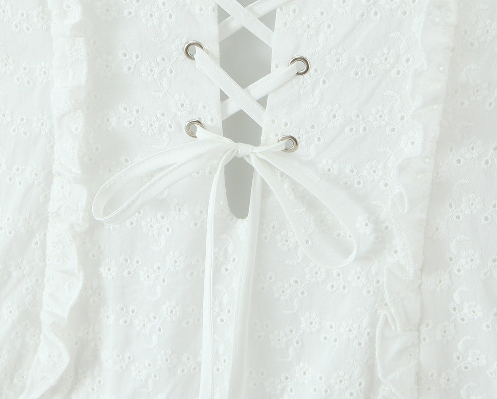 The White Lotus Leaf Dress