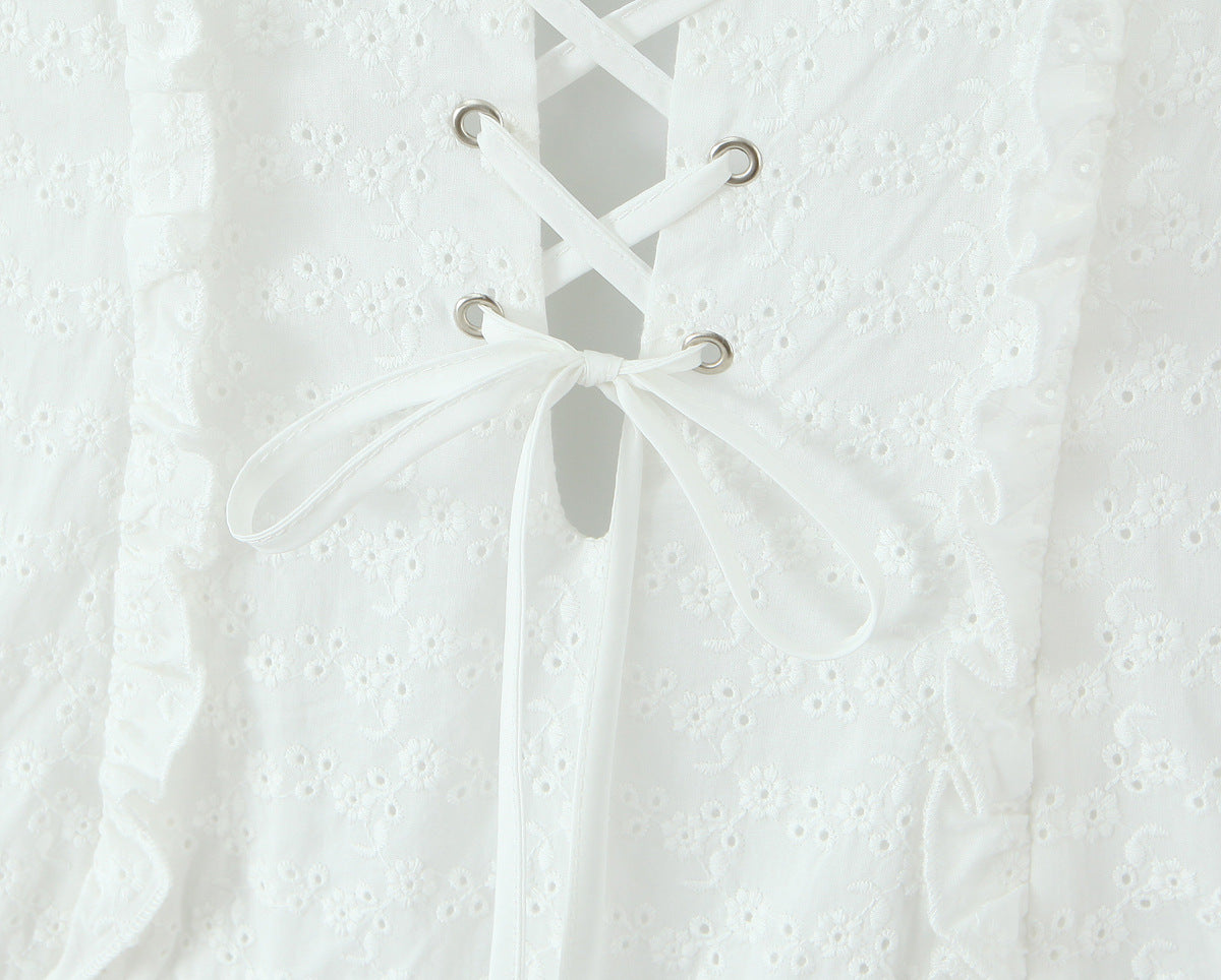 The White Lotus Leaf Dress