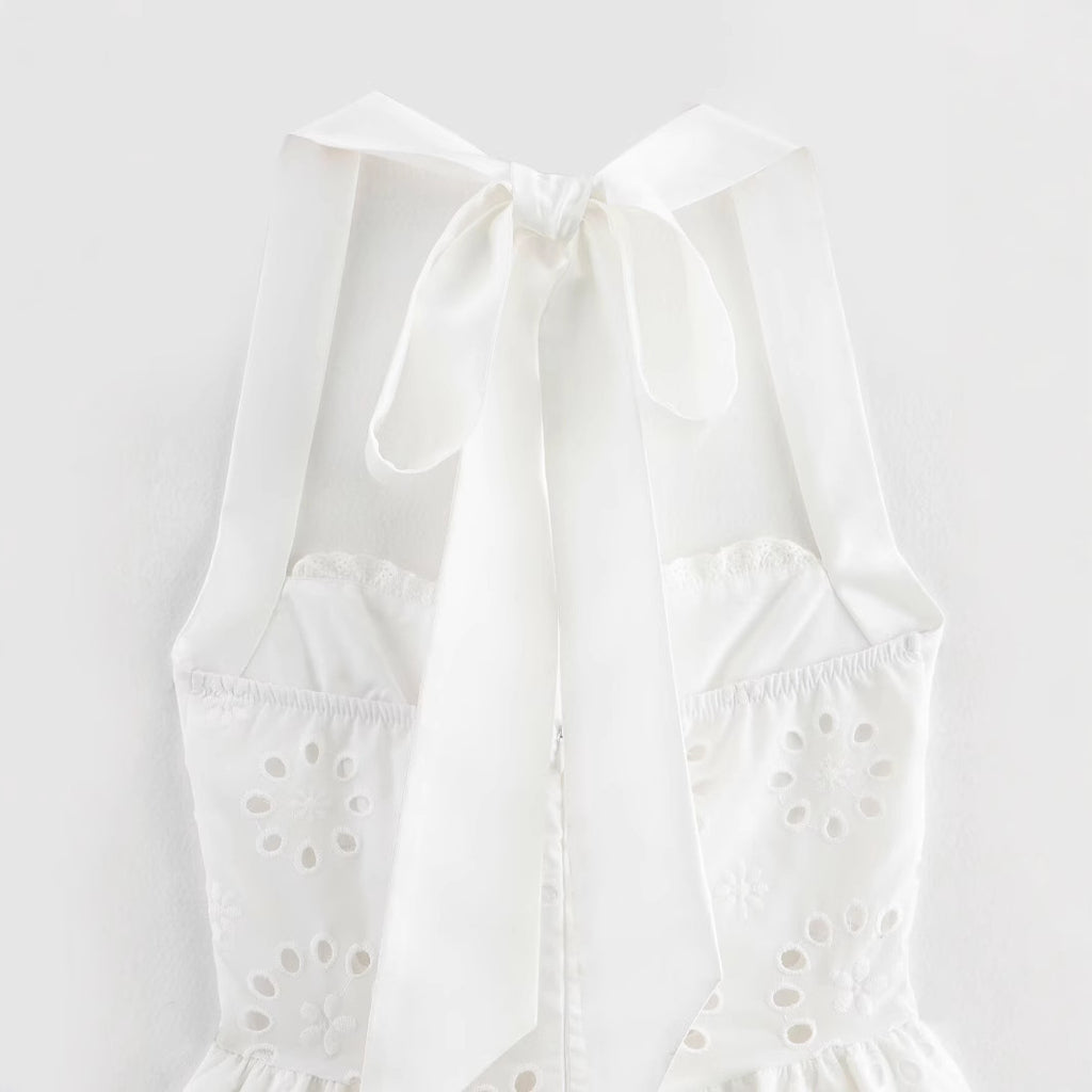 The White Pixie Dress